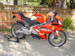 2009 Aprilia RS125 For Sale Street Legal California