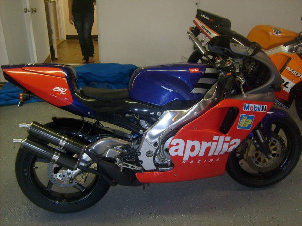 Right side Aprilia RS 250
