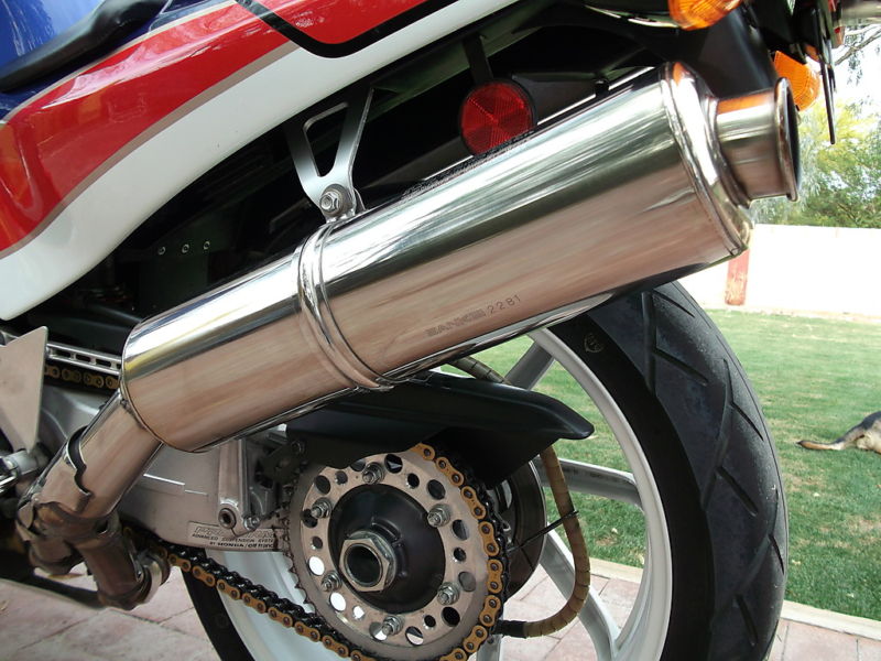 Honda rc30 exhaust #7