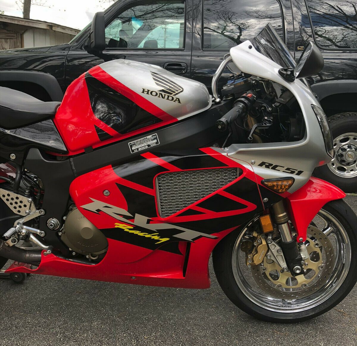 Shiny Side Up Honda Rvt R Rc Rare Sportbikesforsale