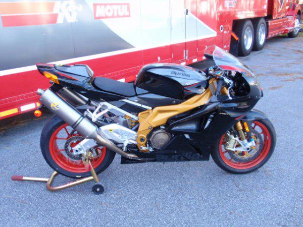 2008 Aprilia RSV Factory w/1060 engine built by AMA’s KWS Motorsports for sale 2008 Aprilia RSV Factory w/1060 engine built by AMA’s KWS Motorsports for sale