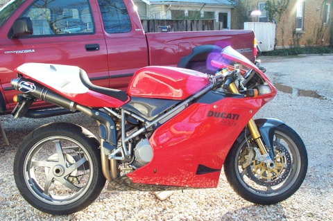 2001 Ducati 996R Left Side - Rare SportBikesForSale