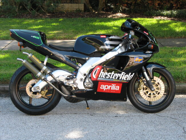 Aprilia RS250 Chesterfield Replica Left Side