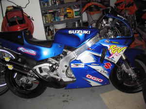 1994 Suzuki RGV250 Right Side