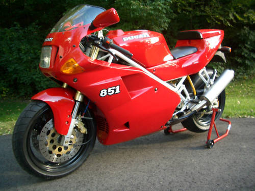 left side Ducati 851 for sale