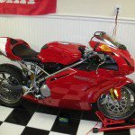 Ducati 999s with only 148 miles