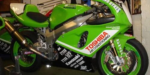 2003 Factory ZX7RR: Former Hawk Kawasaki In BSB - Rare