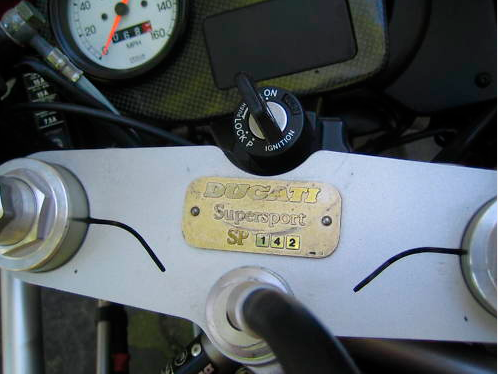 1995 Ducati 900SS Badge - Rare SportBikesForSale