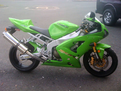 2003 Kawasaki ZX-6RR Completely Stock With 1,766 Original Miles On 