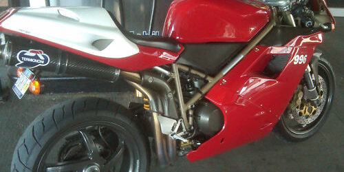 Ducati 996SPS for sale tail