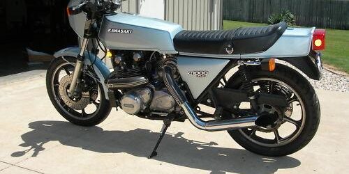 First of the Turbo Bikes: 1978 Kawasaki Z1R-TC - Rare
