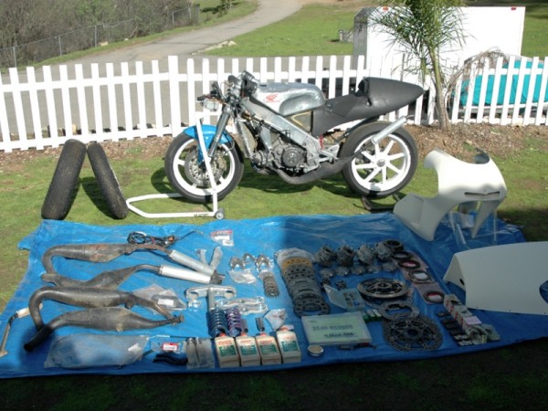 rs and spares Track Toys: 2001 Honda RS250 & 2008 Moriwaki MD250H