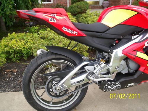 Super Chicken Chaser 09 Aprilia Rs 125 Rare Sportbikes For Sale