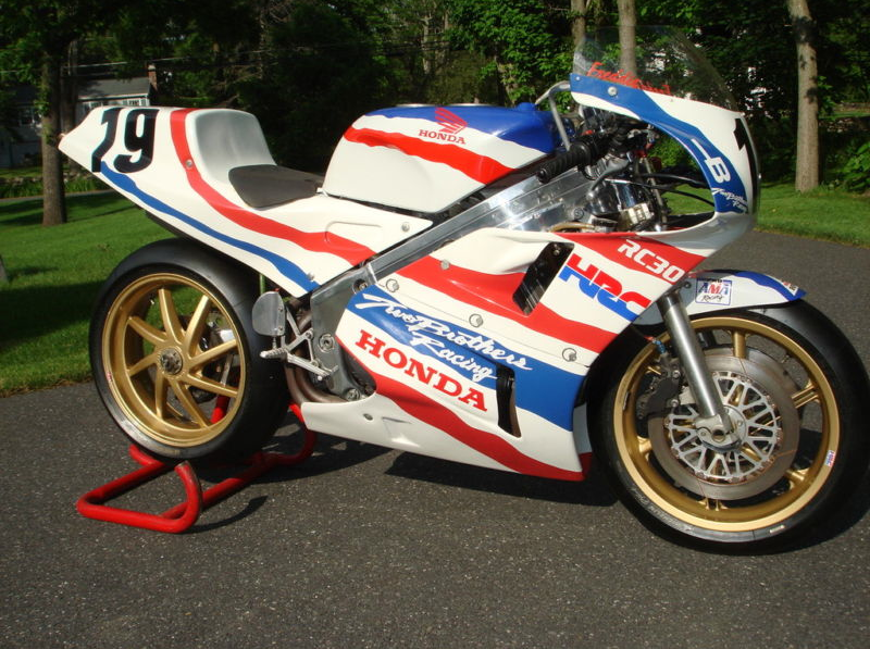 '91 Two Brothers AMA RC30 Race Bike - Seriously. - Rare SportBikesForSale