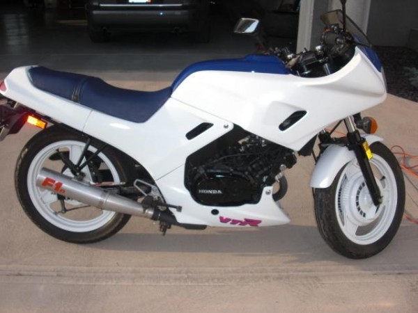 Take two, they're small: Two 1989 Honda VTR250 Interceptors - Rare  SportBikesForSale