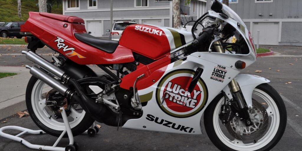 Your Eyes Aren't Deceiving You: 1993 Suzuki RGV250 Lucky Strike