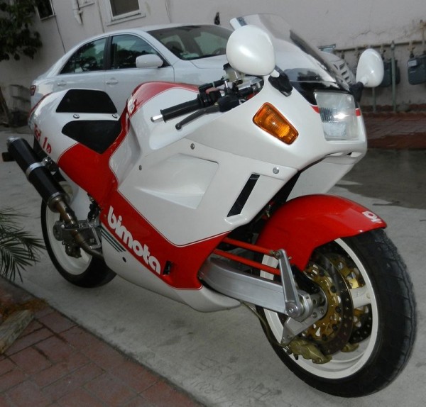 Who Needs Forks? 1992 Bimota Tesi 1D - Rare SportBikesForSale