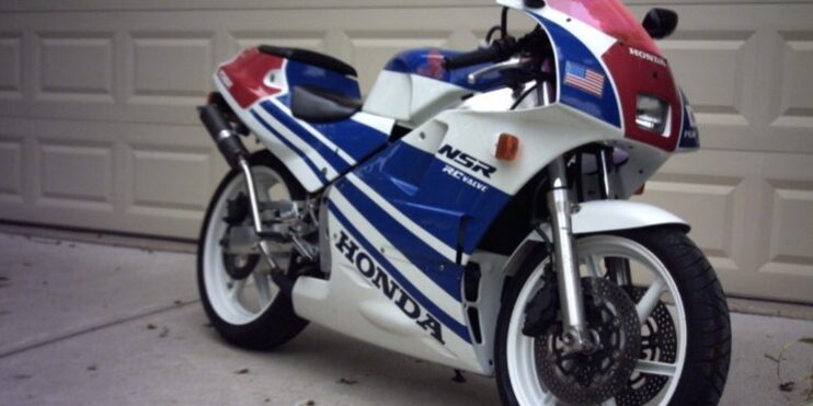 If You Must Smoke- Titled '89 Honda NSR250 MC18 - Rare