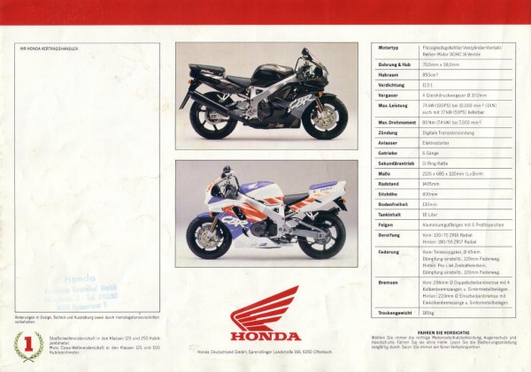 fireblade brochure