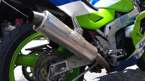 Clean Green Machine: 1990 Kawasaki ZX-7 H2 - Rare SportBikesForSale