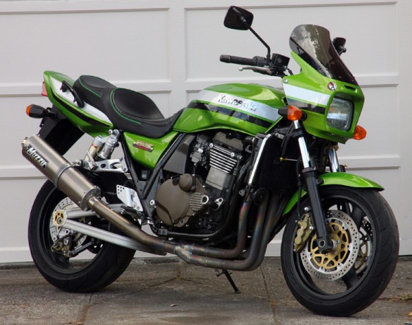 A More Modern Elr 2003 Kawasaki Zrx1200r Rare Sportbikes For Sale