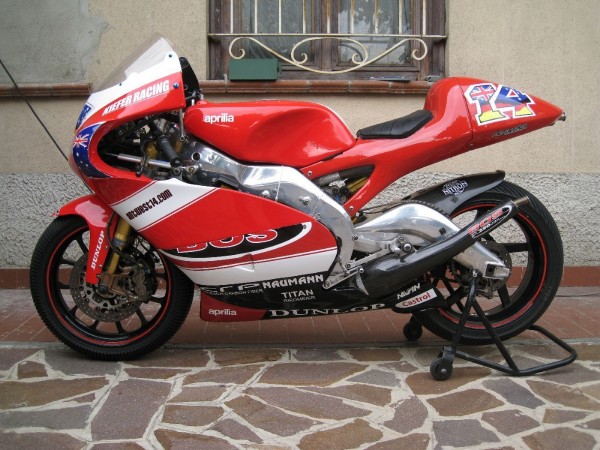 Living Room Or Track?  2007 Aprilia RSW250 Ex-Anthony West