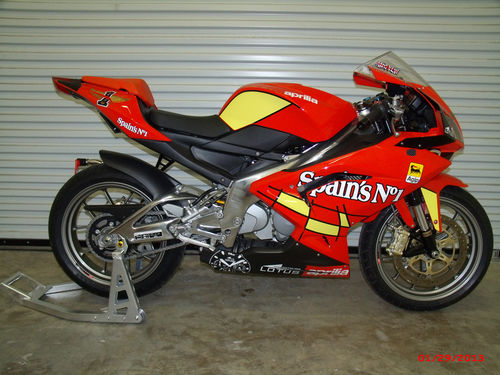 Street Legal Chicken Chaser: 2009 Aprilia RS125 in Florida - Rare ...