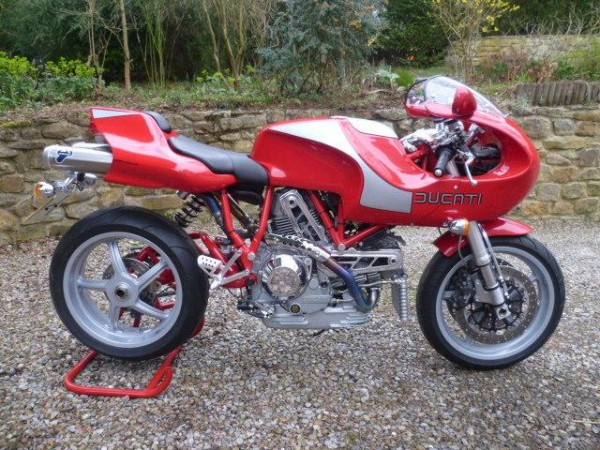 Blimey 2000 Ducati Mh 900 Evoluzione With 2000 Miles In The U K Rare Sportbikes For Sale