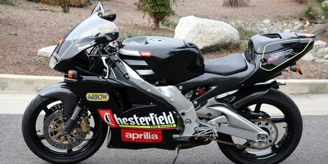 1995 Aprilia RS250 Chesterfield For Sale with only 1500 Miles