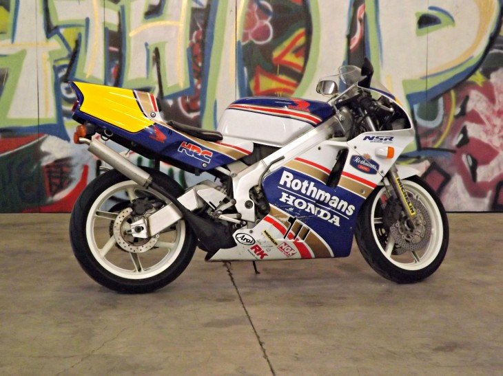 Rothmans Ready to Ride Home:  Honda NSR250 SP MC21 in Nevada