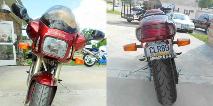 1995 Buell Thunderbolt S2 Front Rear