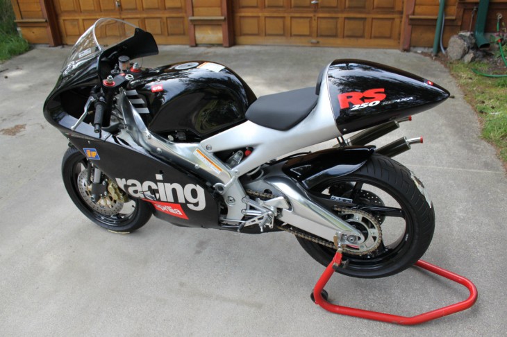 2004 Aprilia RS250 L Rear