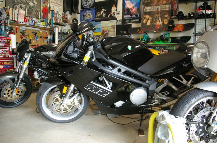 2005 MZ 1000S L Side Garage