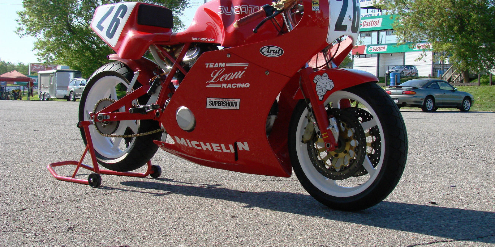 Mama Mia! 1986 Ducati Bevel Twin racer - Rare SportBikesForSale