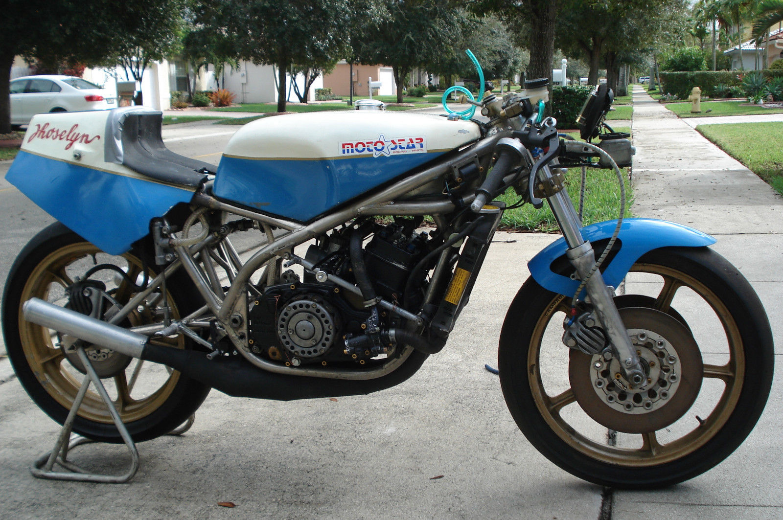 Smoking Smoker: 1980 Yamaha TZ350 with Nico Bakker Frame for Sale ...