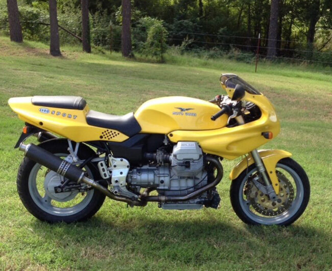 1997 Moto Guzzi Sport 1100 R Side