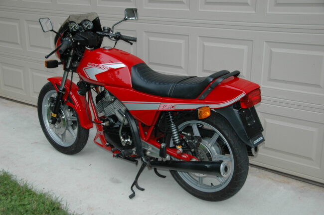 1984 Moto Morini 350 K2 L Rear2