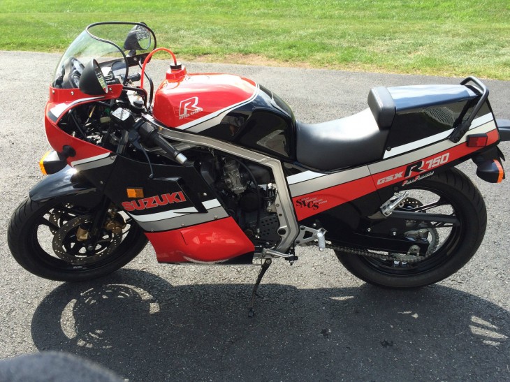 Nut-and-Bolt Restoration:1986 Suzuki GSX-R 750 for Sale - Rare ...