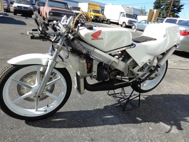 1994 Honda RS125 L Side Front No Fairing