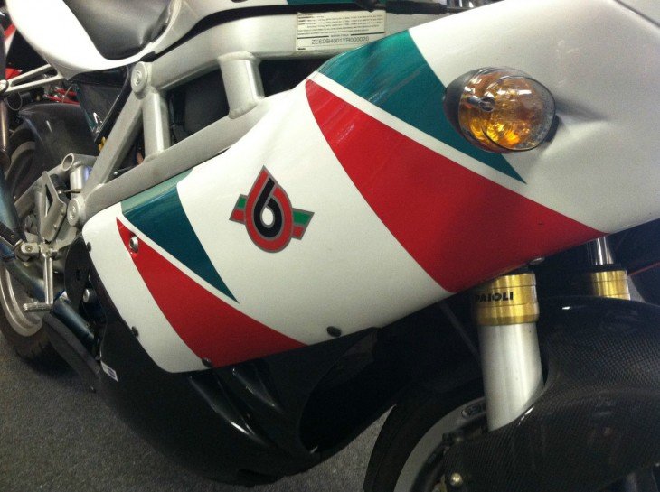 2000 Bimota DB4 Tricolore R Side Detail