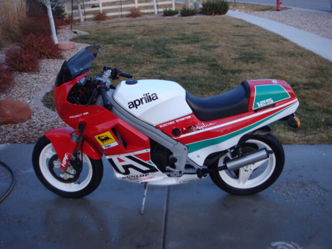 1989 Aprilia Project 108 Replica L Side
