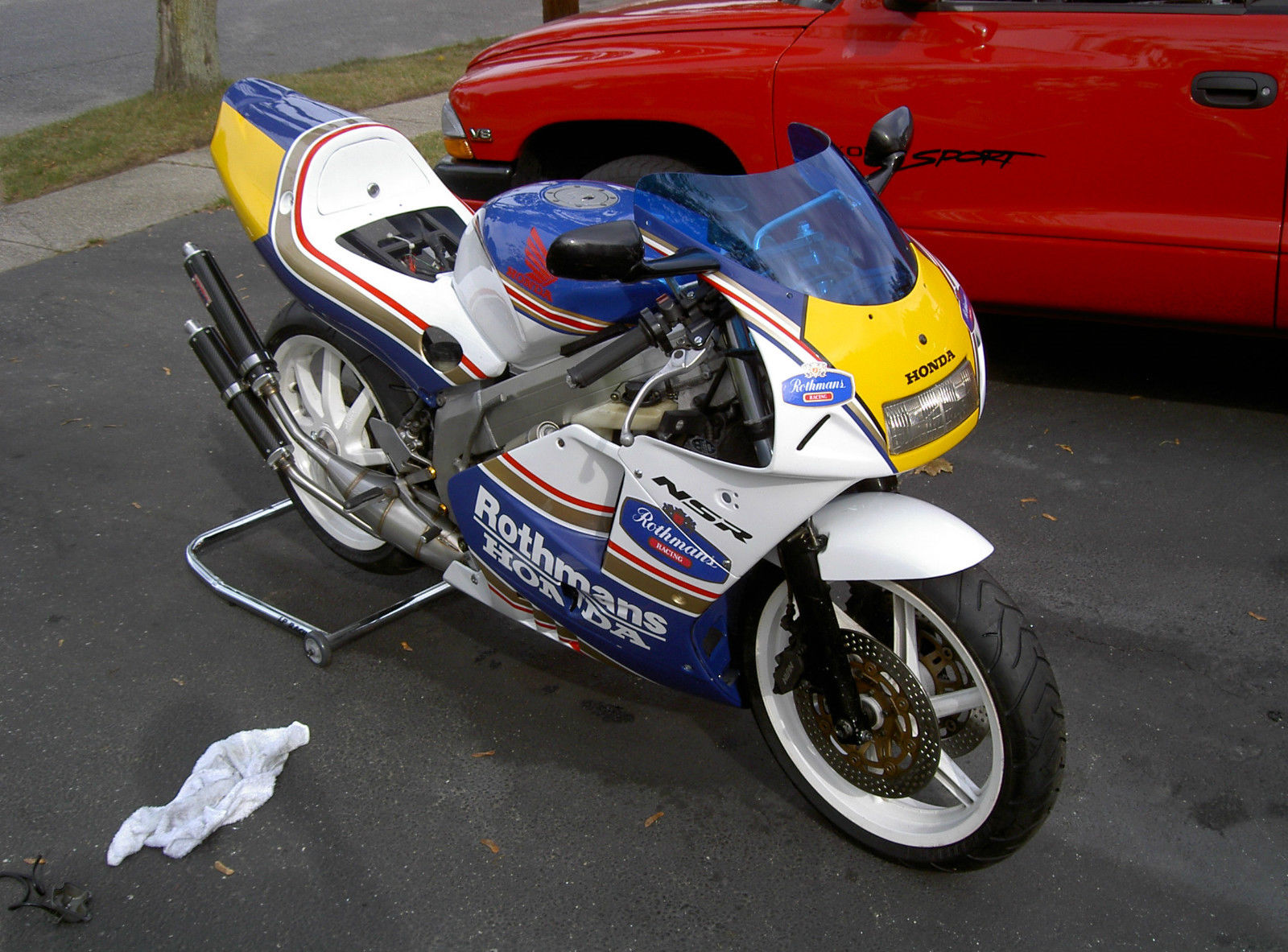 Two-For-One: 1992 Honda NSR250SP with Rothmans and Repsol Plastics 