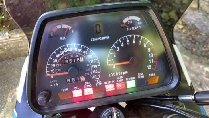 1983 Suzuki GS1100ES Dash