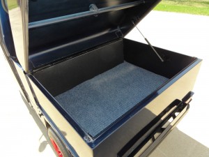 20150401 1993 cushman utility scooter left trunk