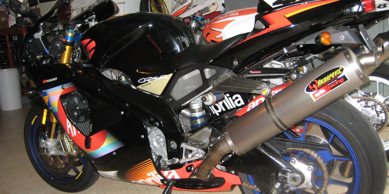 2003 Aprilia RSV Mille R Colin Edwards Edition Rare SportBikesForSale