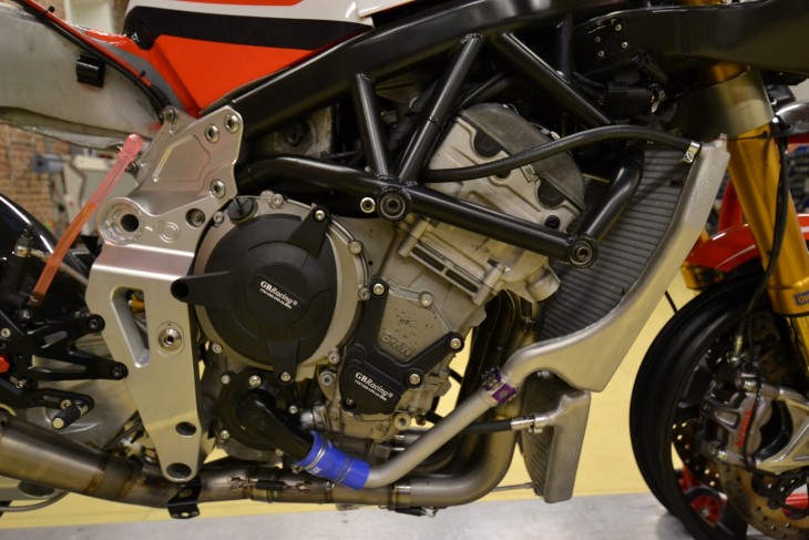 2014 Alstare Bimota BB3 Engine Detail