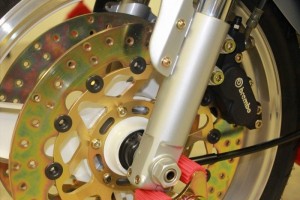 20150512 1991 bimota yb10 left front wheel