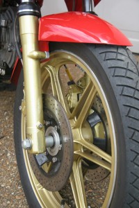 20150527 1982 ncr 600 tt right front wheel