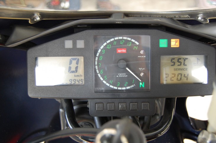 1998 Aprilia RS250 Dash