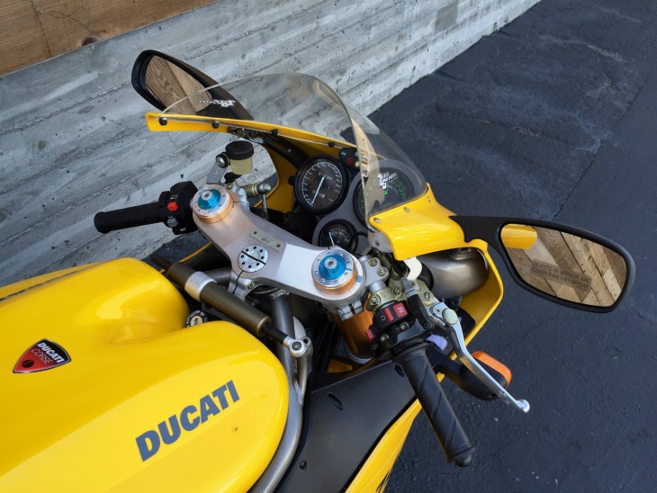 2001 Ducati 748R Cockpit